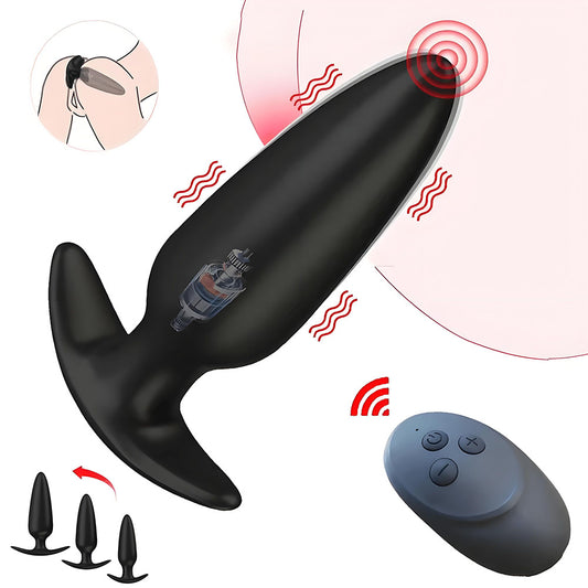 Unisex T-Shaped Anal Vibrator