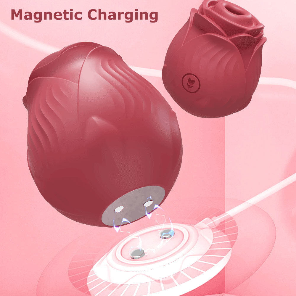 vacuum-sucking-rose-vibrator-magnetic-charging