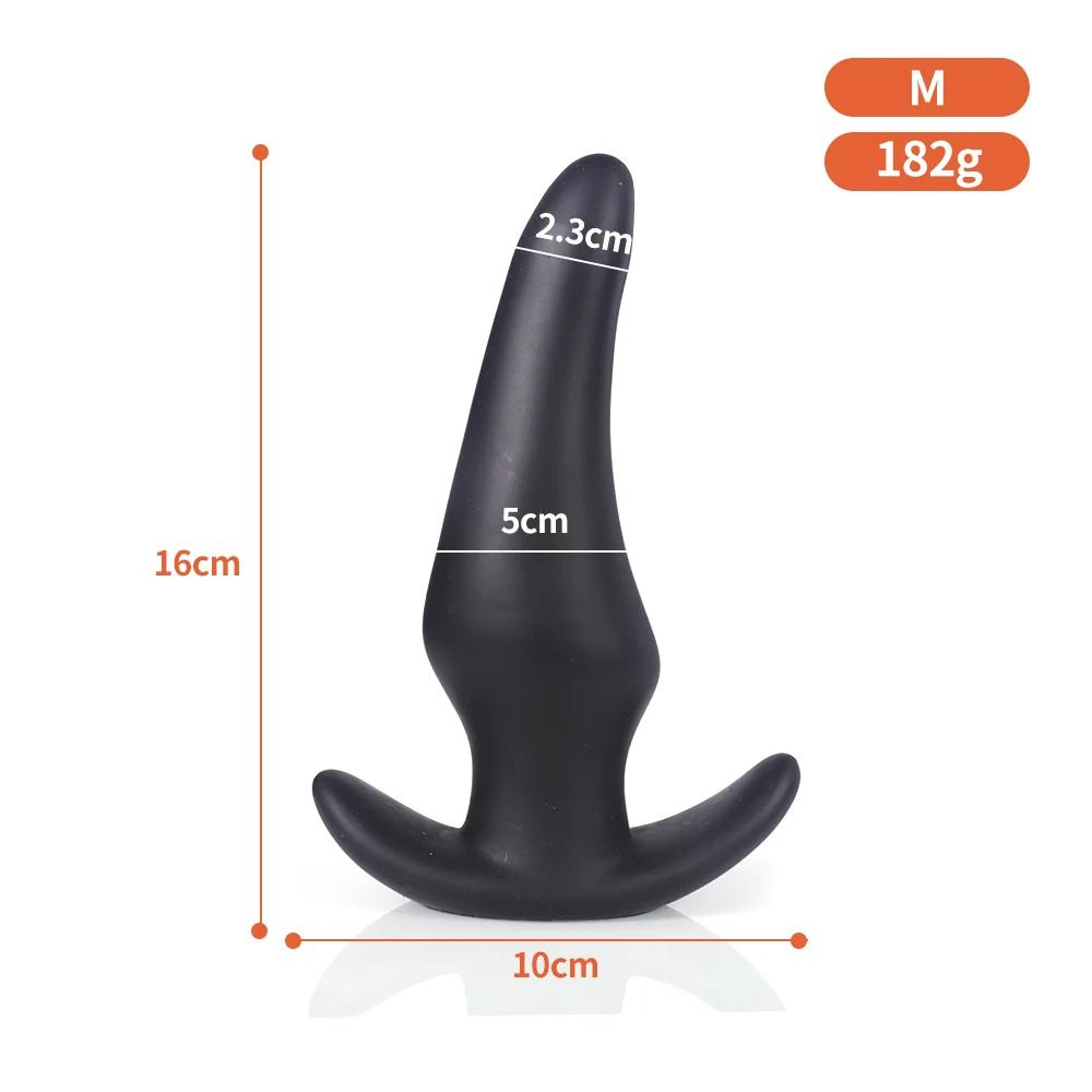 wearable-anti-drop-soft-anal-plug-black-M